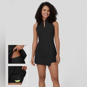 NWT Sleeveless 2 Piece Mini Tennis Dress (dress + shorts with 2 pockets!)